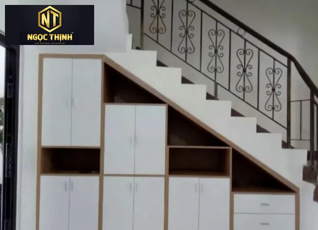 Xưởng Nội Thất Ngọc Thịnh Long Thành - Những mẫu tủ gầm cầu thang đẹp đáng tiền nhất hiện nay.